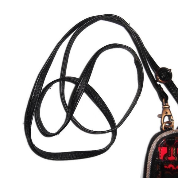 Sakroots Bags Sakroots Phone Wallet Crossbody Bag Red Black Poshmark